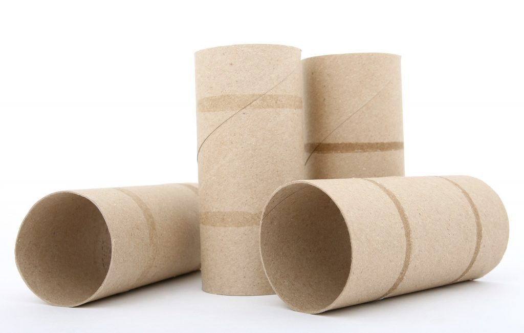Are cardboard tubes really junk? Or things of beauty? It's all in the eye of the beholder. 